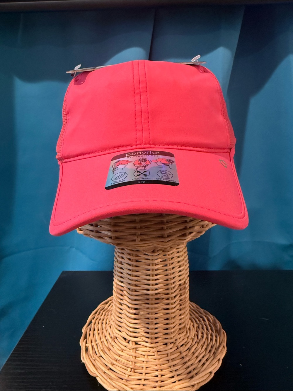 Pony Coral Pink Performance Baseball Cap BRAND NEW